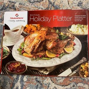 Holiday Platter - White